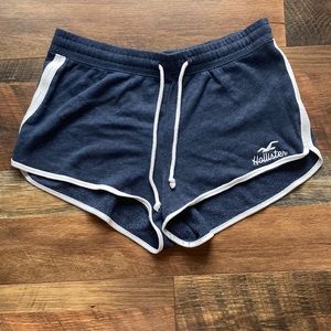 Navy Blue Hollister Lounge Shorts